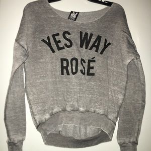 Comfy Mid Shoulder Lightweight Sweatshirt